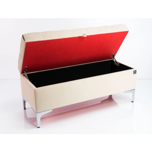 Kufer Pikowany CHESTERFIELD Cappuccino / Model  Q-1 Rozmiary od 50 cm do 200 cm